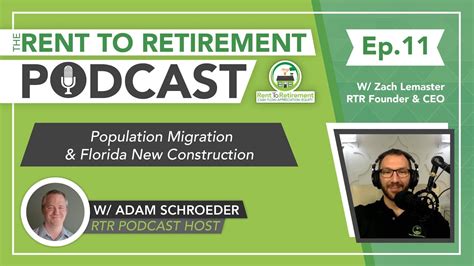 Podcast Ep 11 Population Migration Florida New Construction YouTube