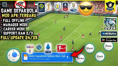 Terbaru Game Sepak Bola Terbaik Android 2024 OFFLINE Grafik HD YouTube