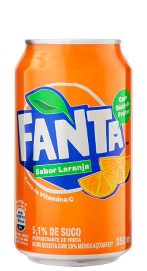 Refrigerante Fanta Laranja Lata 350ml Imigrantes Bebidas