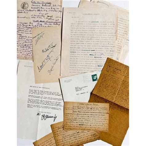 Sold Price Jean Cocteau Tapuscrit De La Lettre Ouverte Al