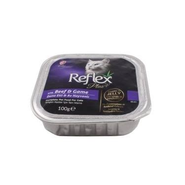 Cat Food Reflex Plus Wet Food Beef Chicken Karoutexpress