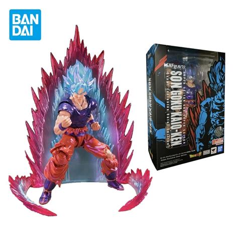 Sh Figuarts Son Goku Kaio Ken Super Saiyan God Super Saiyan Lagoagrio