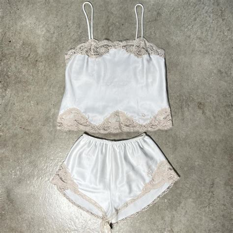 Vintage Christian Dior Matching Lingerie Set Depop