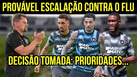 BOTAFOGO PRIORIZA LIBERTADORES E FÁBIO MATIAS DEVE ESCALAR TIME