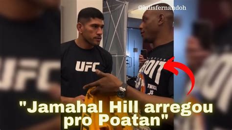 Alex Pereira Vs Jamahal Hill Encarada Antes Da Luta No Ufc 300