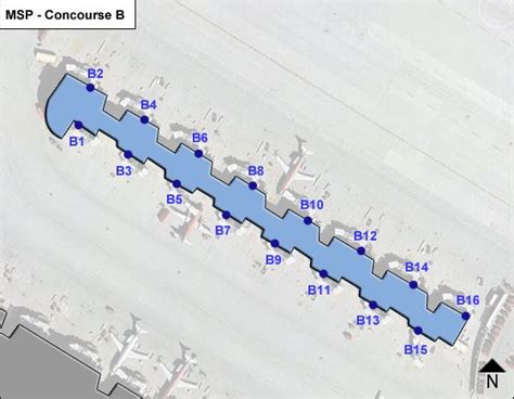 Msp Airport Terminal Map