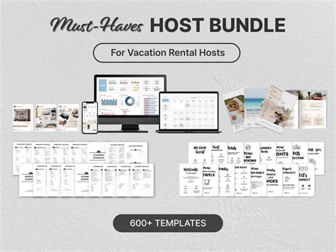 Must Haves Airbnb Host Bundle Ultimate Airbnb Superhost Kit Welcome