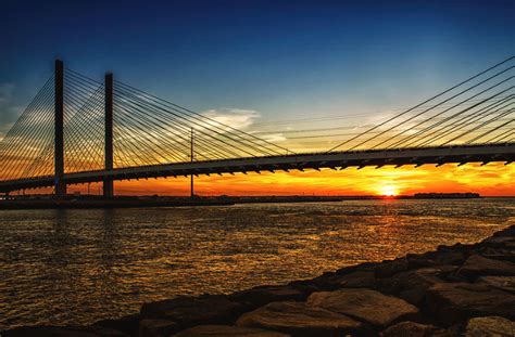 Indian River Bridge - Photographs of the Charles W. Cullen Bridge Over ...