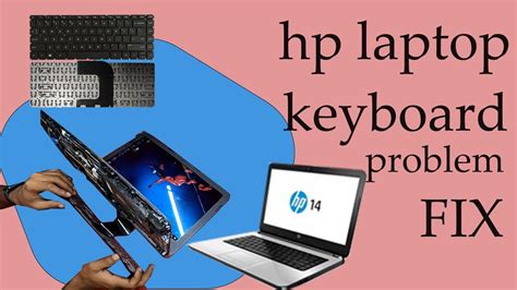 how to fix hp laptop keyboard not working | HP 14AC Laptop - YouTube
