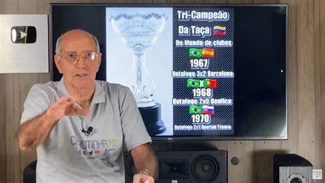 Gérson faz vídeo sobre tri mundial do Botafogo e detalha as conquistas