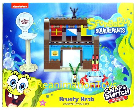 Snap Switch SpongeBob Squarepants Krusty Krab Construction Set 95