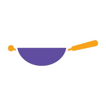 Wok Frying Pan Vector Icon Kitchen Appliance Wok Food Thai Vector Wok