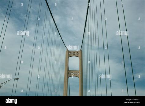 Mackinac Bridge, Michigan Stock Photo - Alamy