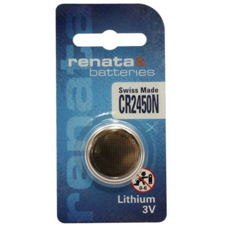 Renata CR2450N 3V Lithium Battery Just Electronics