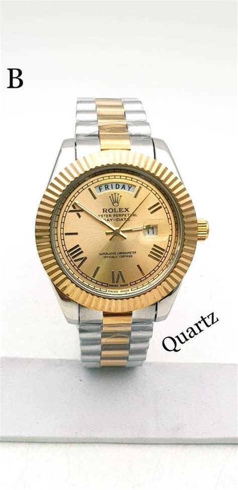 Men Formal Watches Rolex Day Date Quartz Watch At Best Price In Mumbai