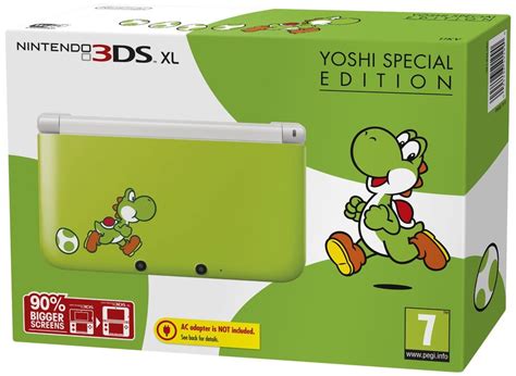 Nintendo 3ds Xl Console Yoshi Special Edition