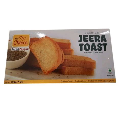 Ur Choice Jeera Toast Packaging Type Box At Rs Pack In Vadodara