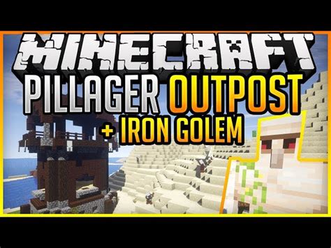 Seed: Pillager Outpost @Spawn Minecraft Map