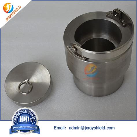 Tungsten Medical Radiation Protective Tank Tungsten Alloy Shielding