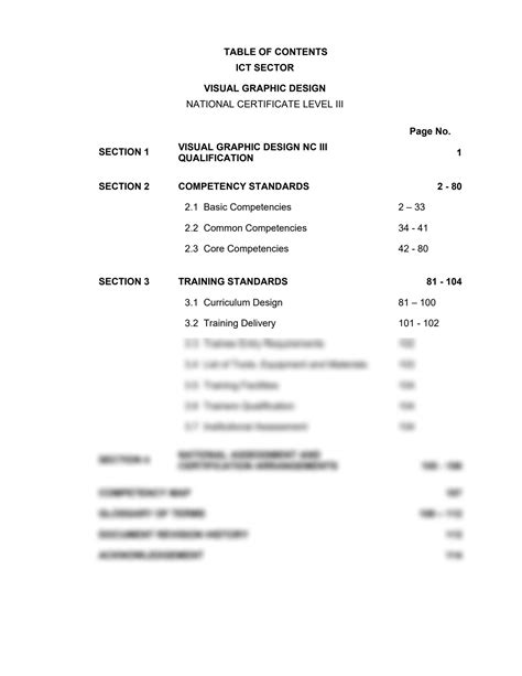 SOLUTION VISUAL GRAPHIC DESIGN NC III TRAINING REGULATIONS Studypool