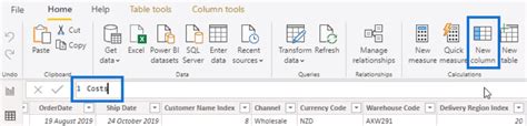 Calculated Columns Power BI Tips Best Practices Master Data Skills