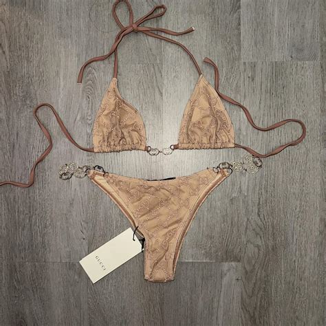 NWT Nude Bikini With Chain Detailing Swimwear Depop