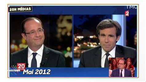 20h Médias François Hollande et les enfants Quotidien TMC