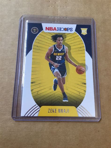 Zeke Nnaji Nba Hoops Rookie Rc Denver Nuggets Ebay