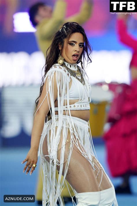 Camila Cabello Sexy Seen Flaunting Her Hot Curves During Her Performance At The Champions League