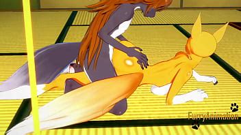 Digimon Hentai Taomon Grey Fox Hard Sex Xnxx