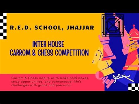 Inter House Carrom And Chess Competition Youtube