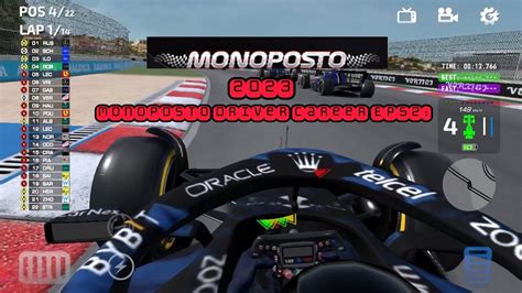 Monoposto Driver Career Ep Season Is Here Youtube