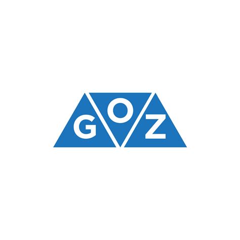 OGZ Abstract Initial Logo Design On White Background OGZ Creative