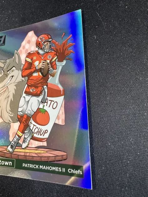 Patrick Mahomes Ii Panini Donruss Downtown D Chiefs Tui