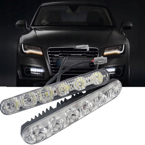 ŚWIATŁA DO JAZDY DZIENNEJ LED DRL E4 12V ZAROWKA LAMPA 2SZT LED 240 za