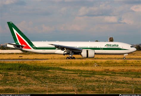 EI ISD Alitalia Boeing 777 243ER Photo By Severin Hackenberger ID