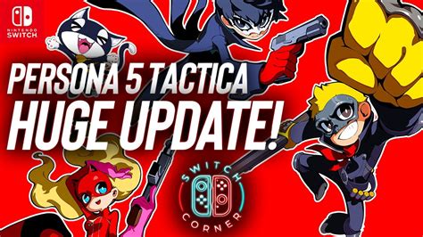 ATLUS Reveals Massive New Persona 5 Tactica Details Upcoming Nintendo