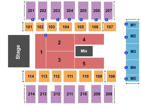 Swiftel Center Seating Chart & Maps - Brookings