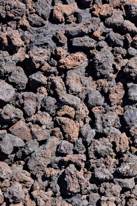 Dry Lava Basaltic Rock stock photo. Image of lanzrote - 115692808