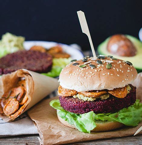 Hamburger Di Barbabietola Le Ricette Di Nuova Terra Recipe Vegan