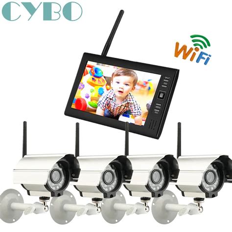 7 Inch 2.4GHz Wireless CCTV digital camera Home Security DVR recorder ...