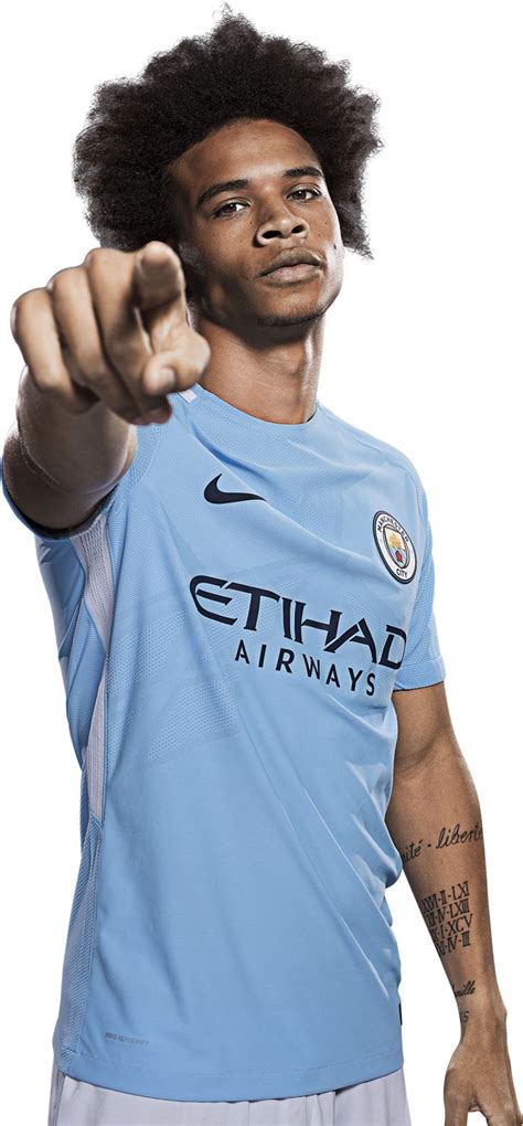 Leroy Sané render Manchester City View and download football renders