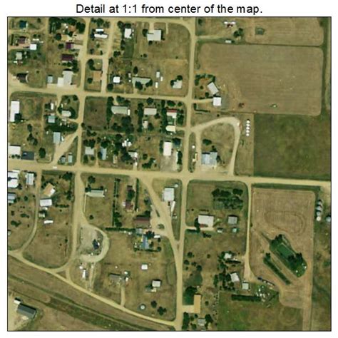 Aerial Photography Map of Draper, SD South Dakota