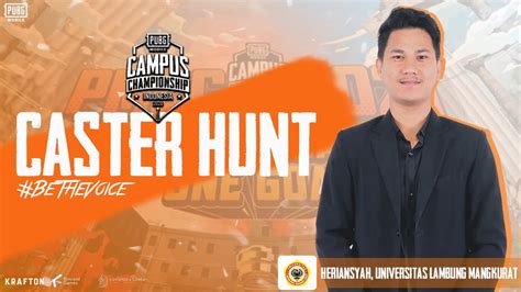 Caster Hunt Pmcc Heriansyah Universitas Lambung Mangkurat Youtube