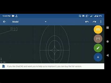 Autocad Drawing Using Fillet Mirror Offset And Many More Commands