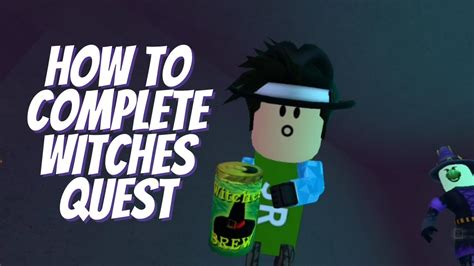 How To Complete Witches Quest For Witches Brew Roblox Wacky Wizards Youtube