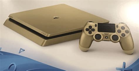 A Gold PlayStation 4 Appears To Be On The Way