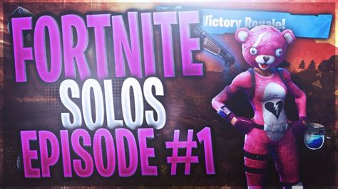 High Intense Kill Game First Video On Youtube Fortnite Solos Ep 1