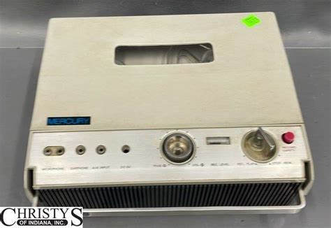 Mercury Model Tr 3500 6 Transistor Tape Recorder Christys