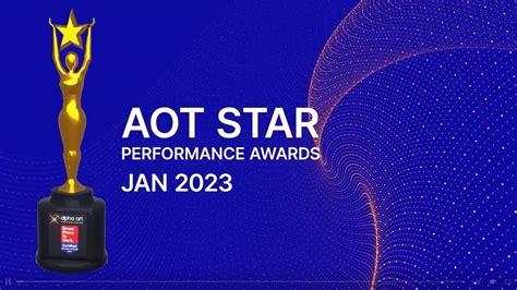 Aot Star Performance Awards January 2023 Youtube